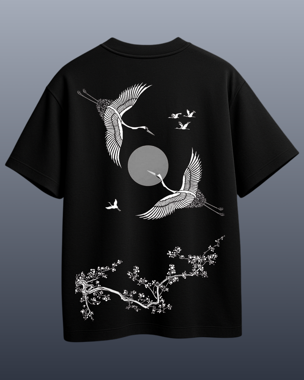 WOLFDEN “FLIGHT BLOOM” Oversized T-Shirt