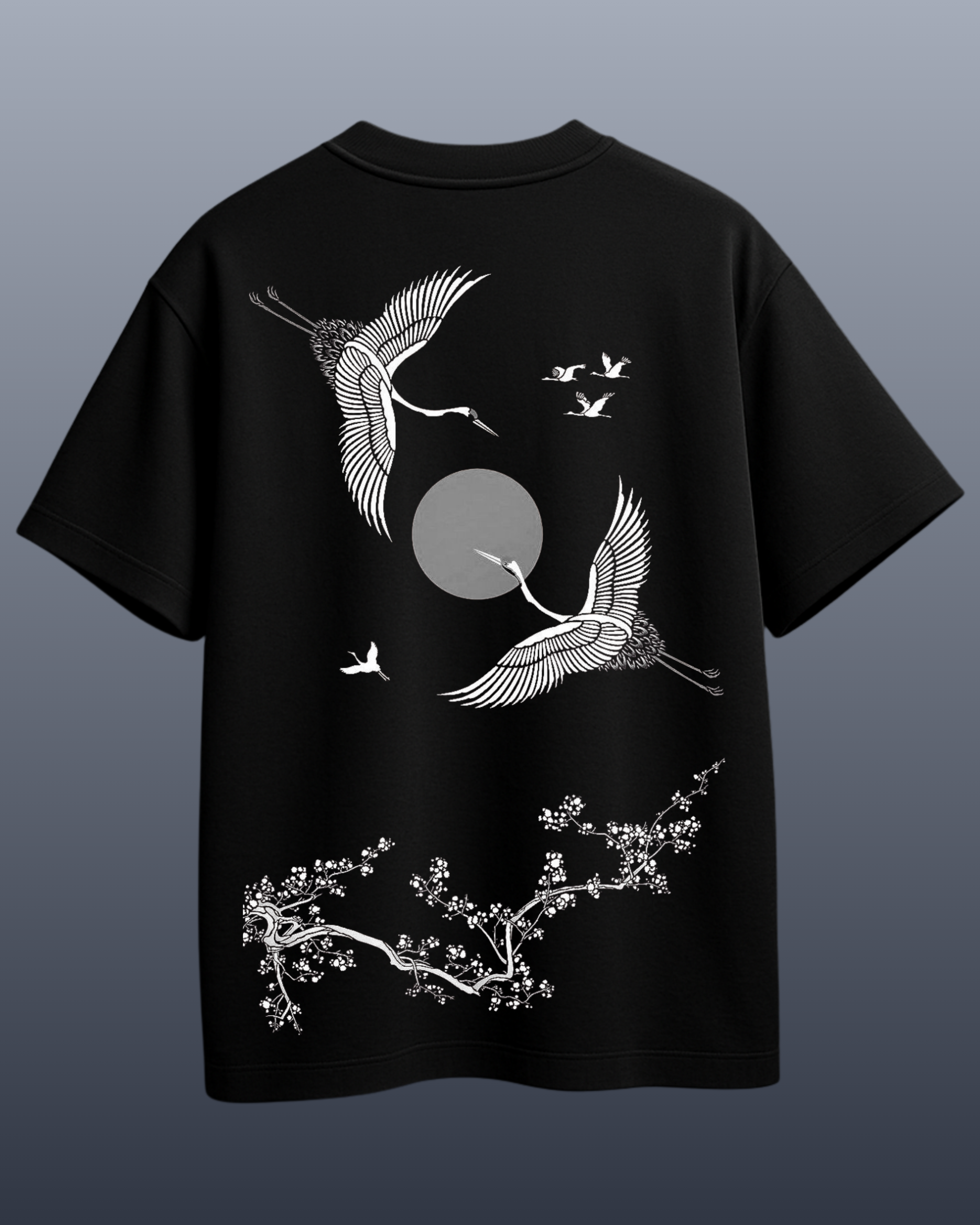 WOLFDEN “FLIGHT BLOOM” Oversized T-Shirt