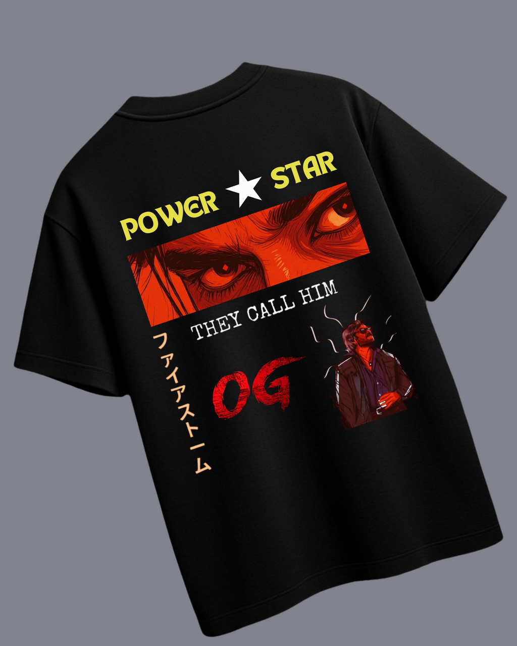 OG Movie Oversized T-Shirt – Premium 240 GSM French Terry