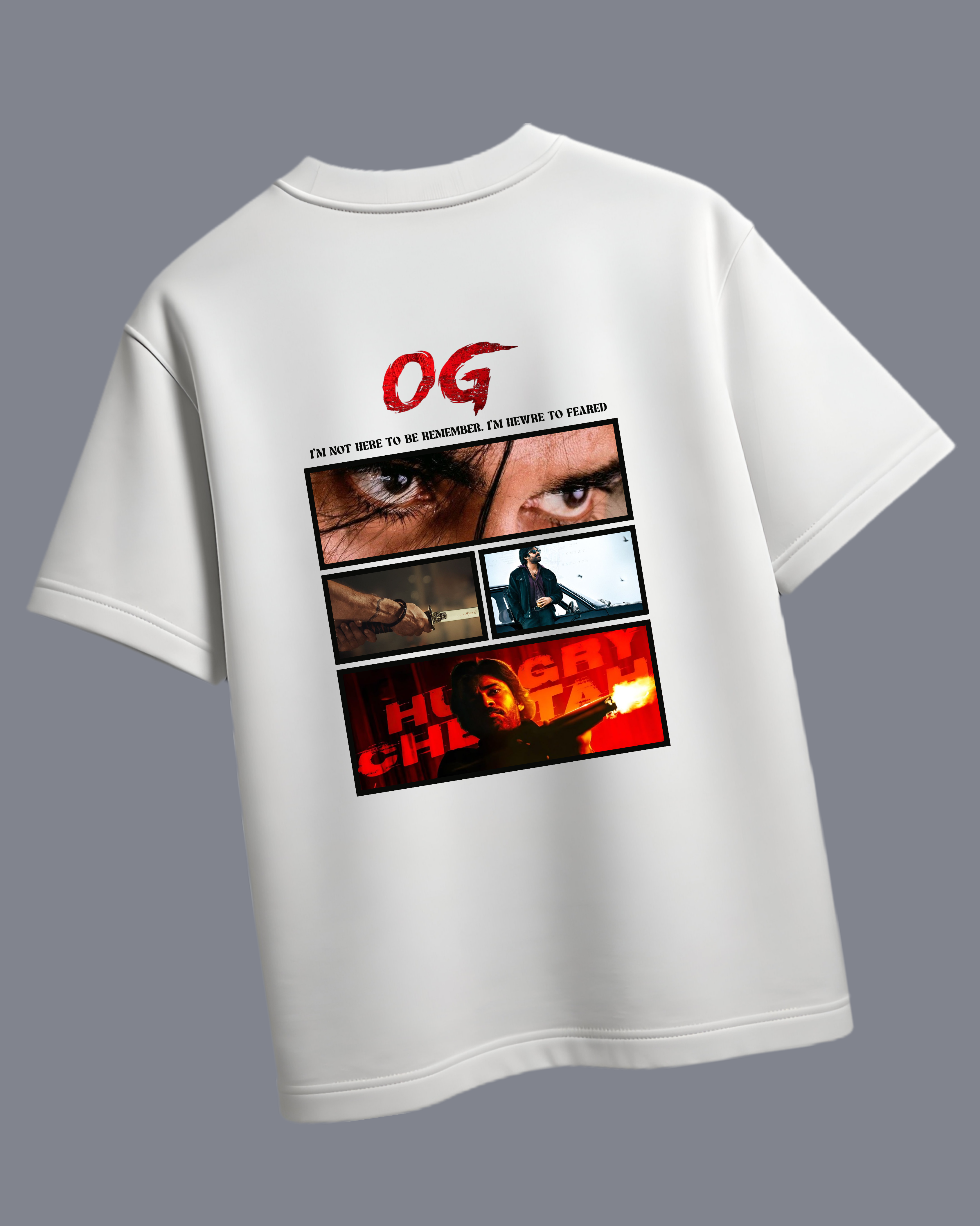 OG Movie White Oversized T-Shirt