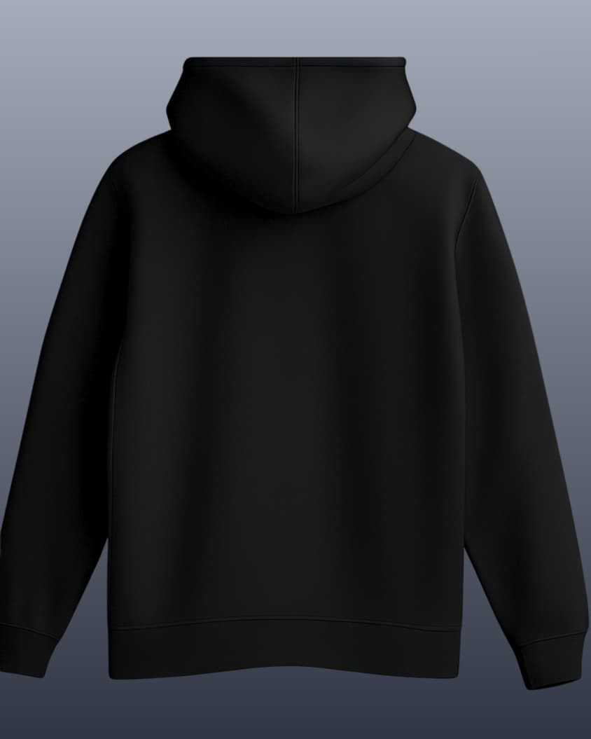 Flower Printed Hoodie